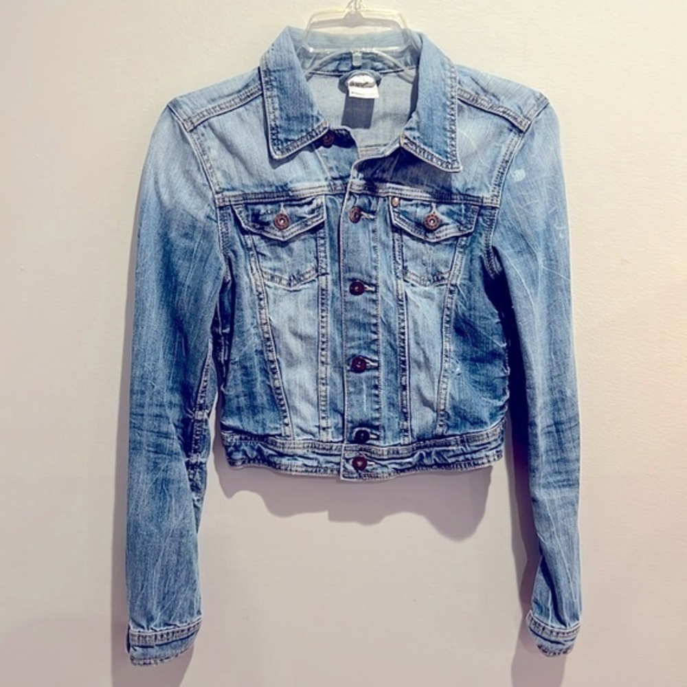 H&M | Cropped Jean Jacket